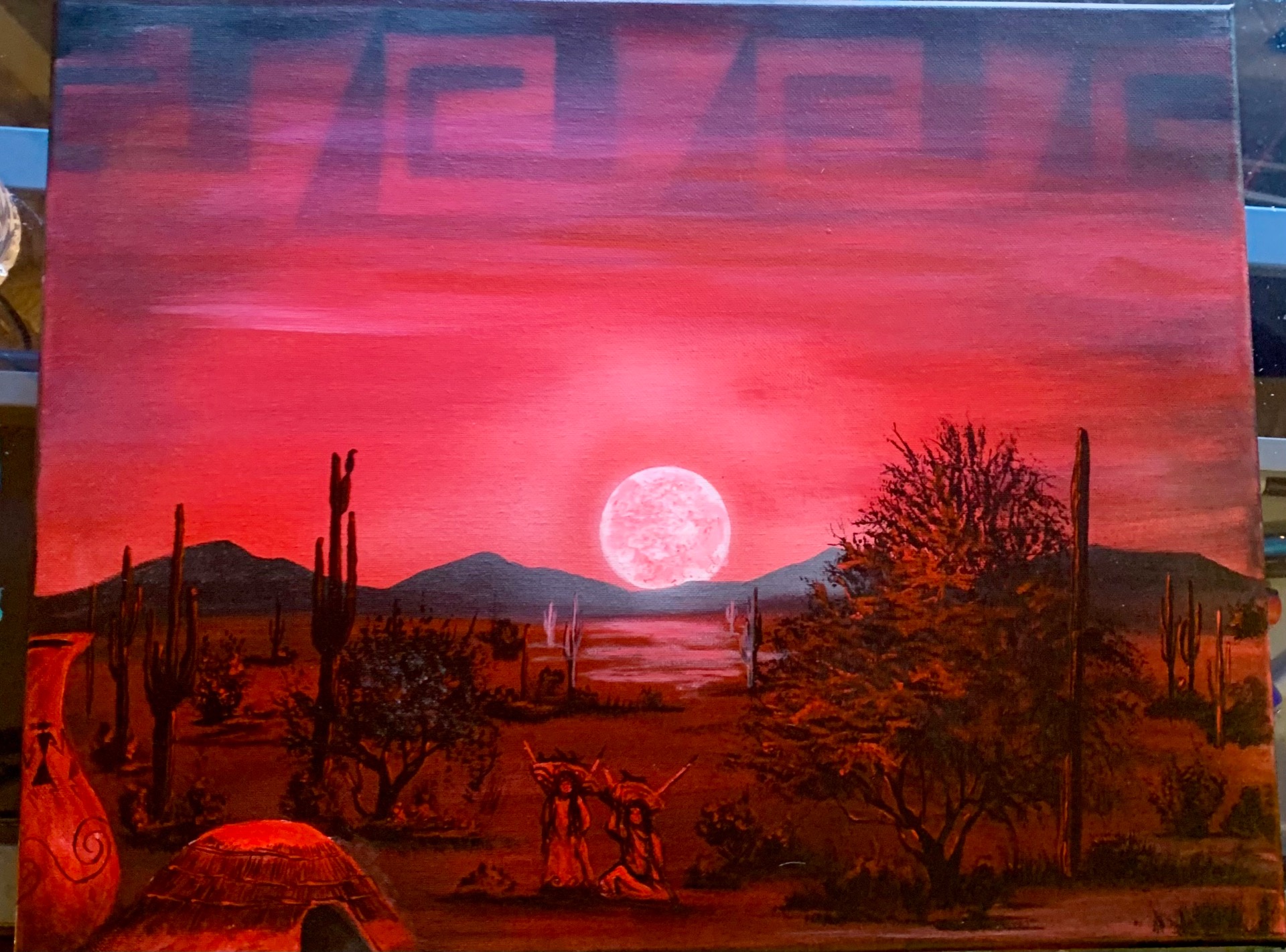 16x20 “CrimsonDreams” ” $200