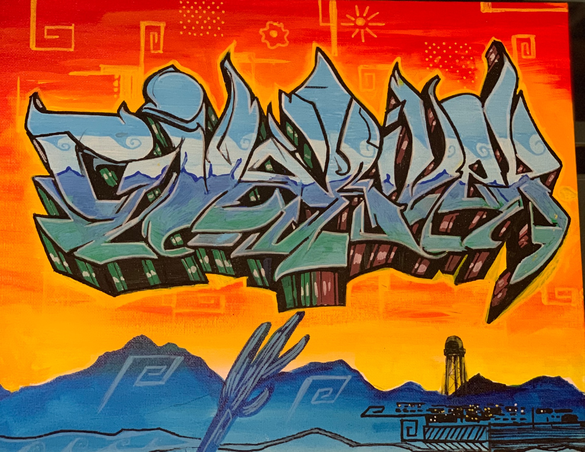 11x14 “GilaRiver” $60